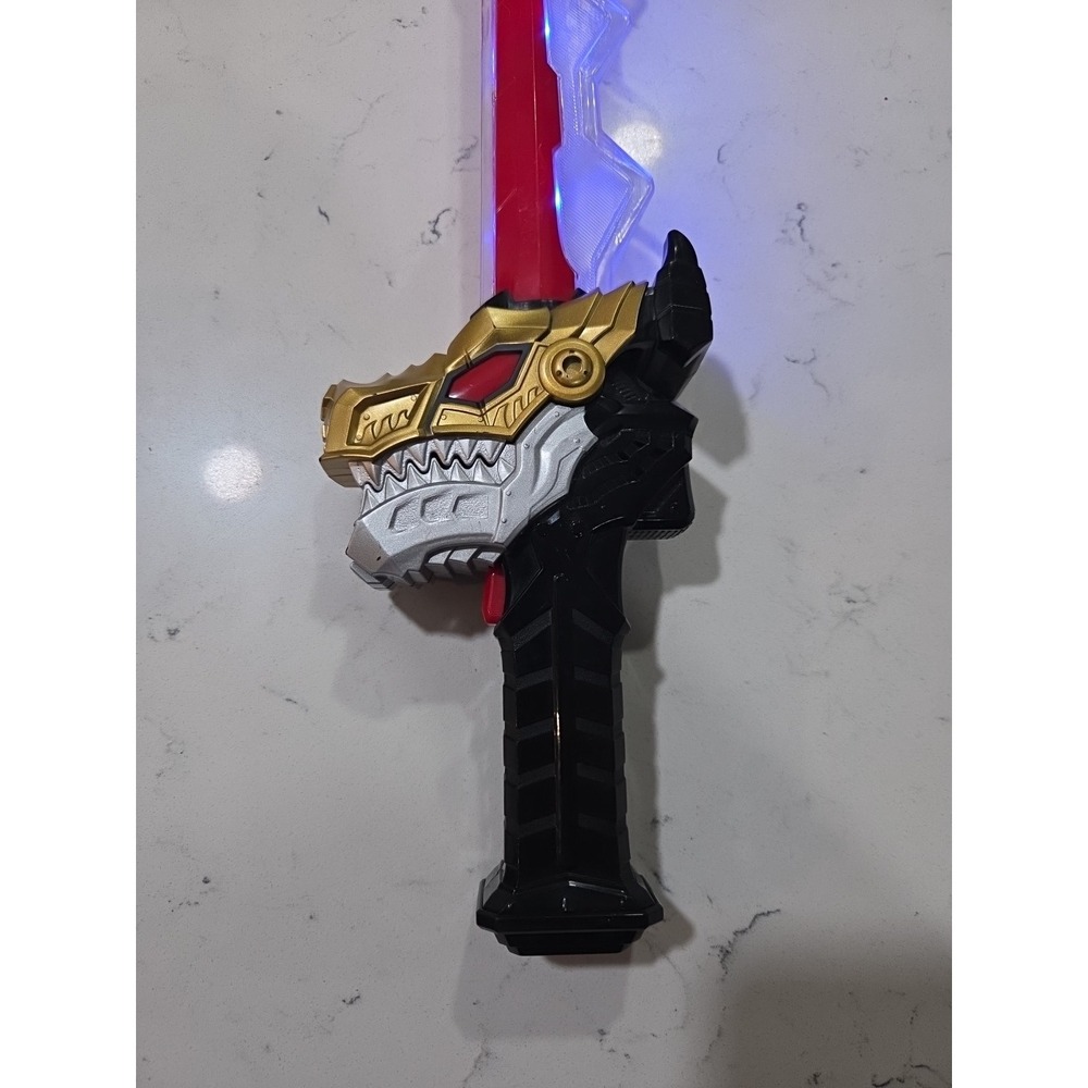 Power Rangers Dino Fury Ryusouken Chromafury 18" Saber Sword Lights & Sound 2021 - Picture 6 of 8